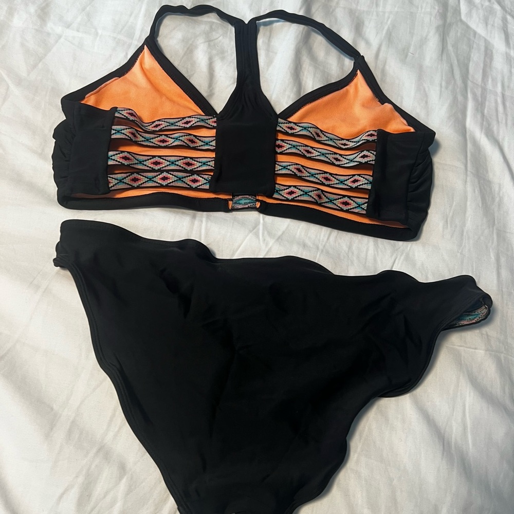 Vintage 2 Piece Swim Suit